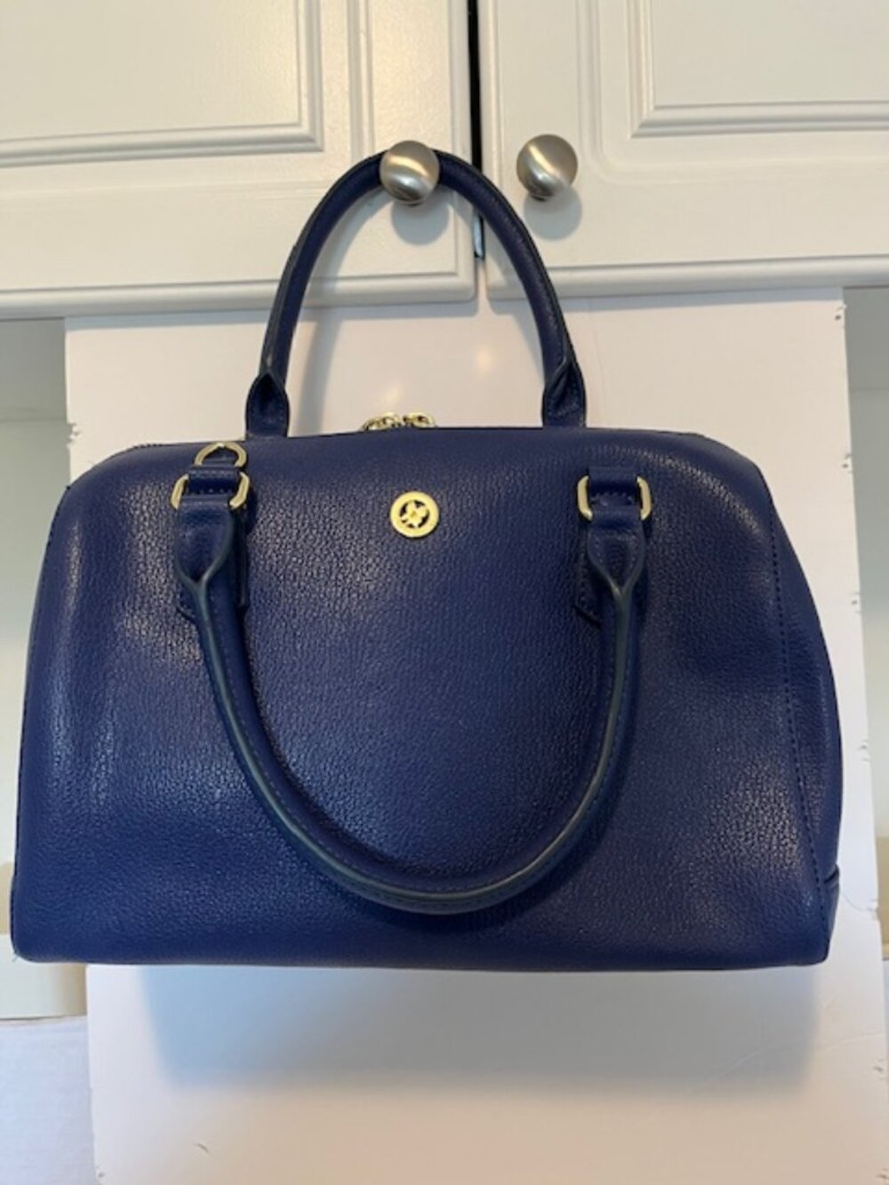 Ora Delphine leather satchel bag.